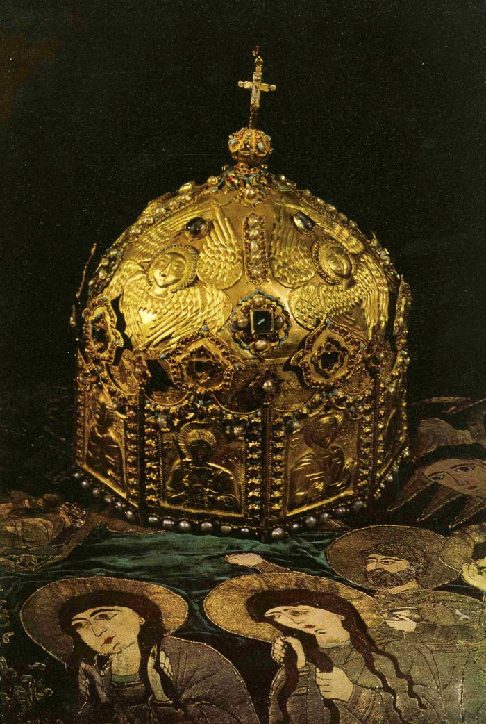 Gold mitre of the Catholicos of Georgia