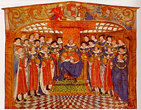Henry VIII and his knights