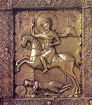 St George XI cent Svaneti Museum